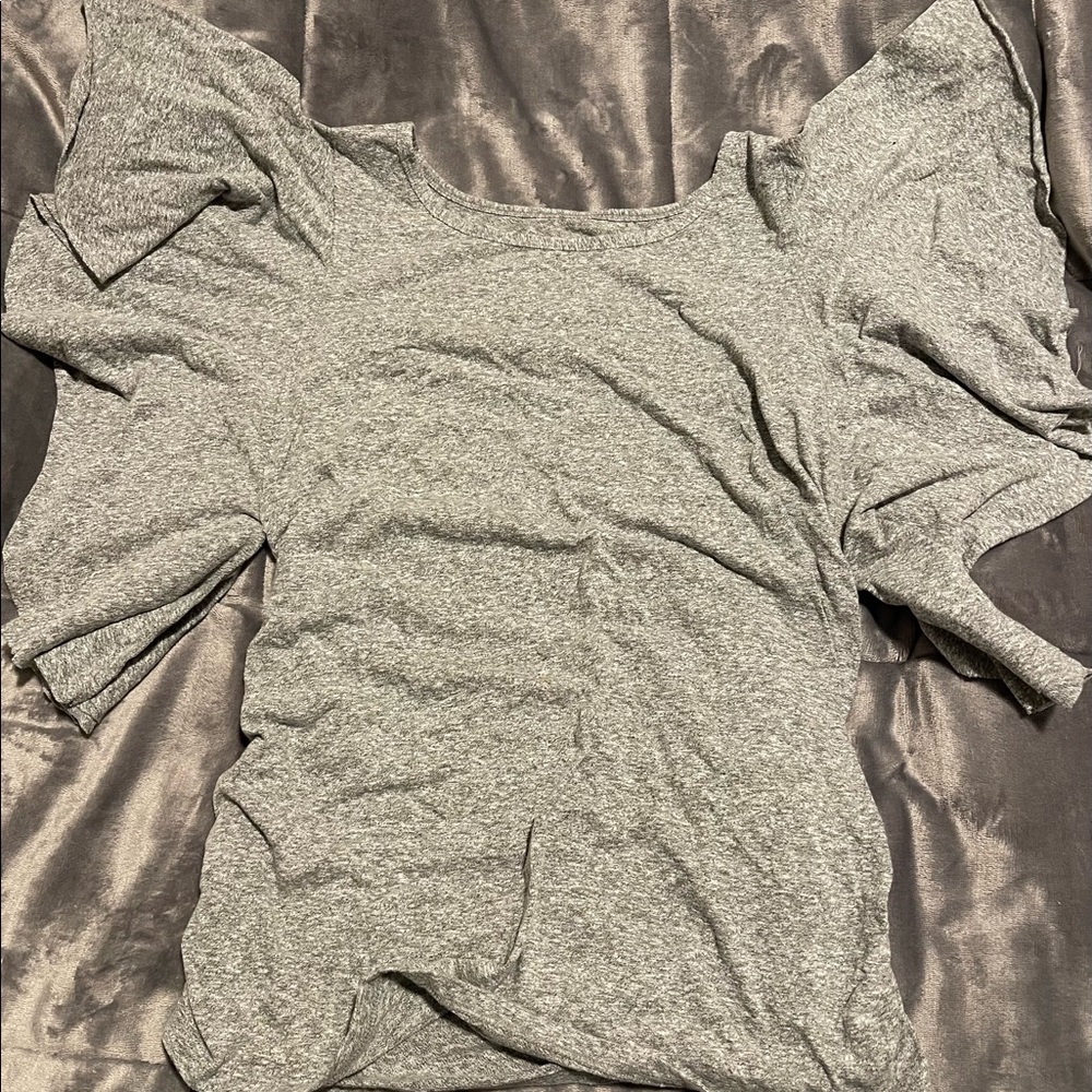 Maternity gray shirt by Isabel Maternity size medium